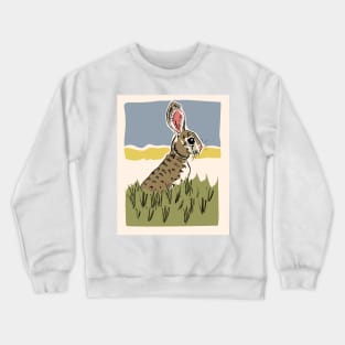 Cottontail Rabbit Crewneck Sweatshirt